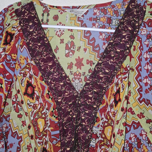 Cato Collection Limited Edition 22/24 Beaded Top - Picture 2 of 3